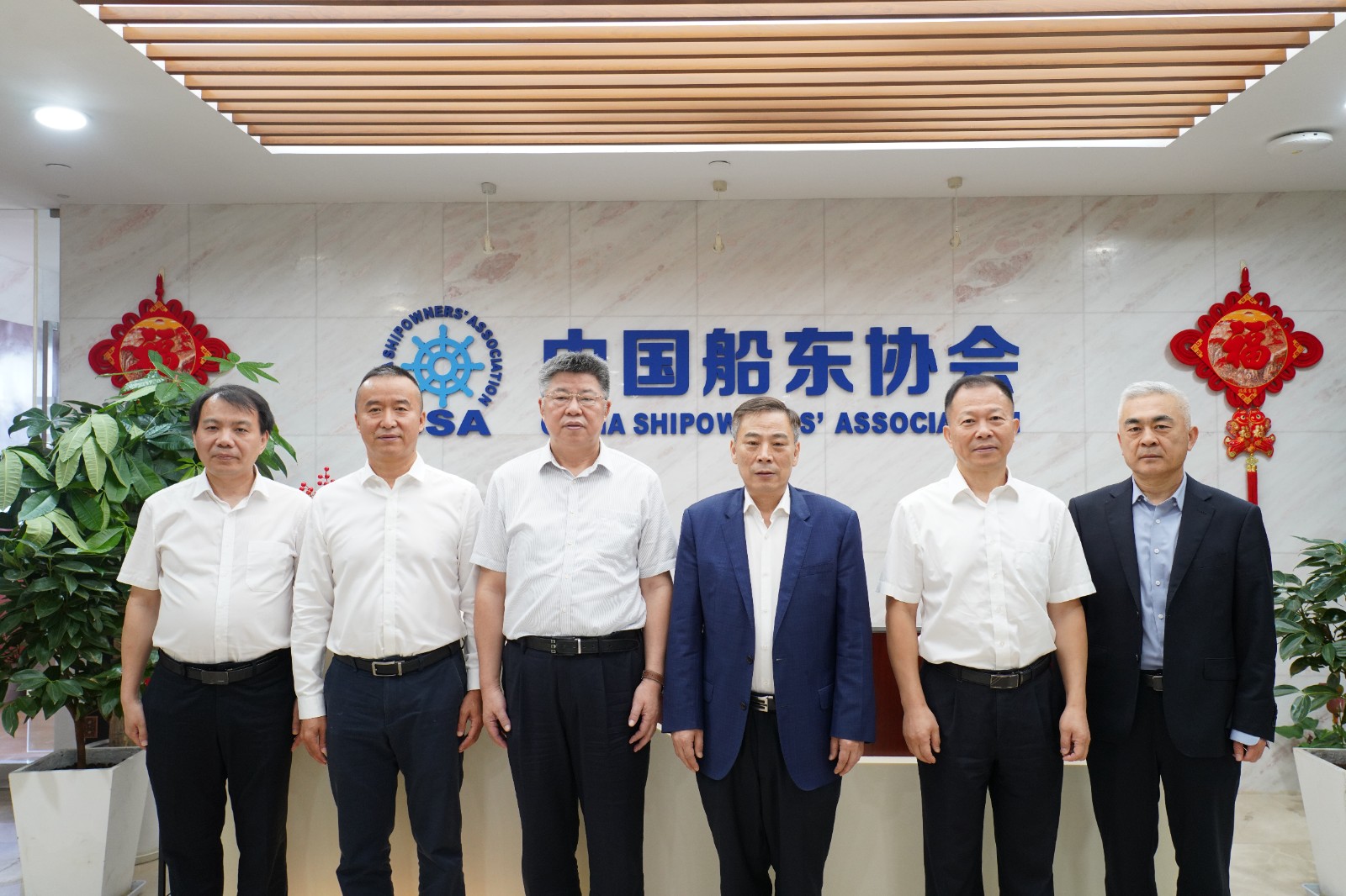 中國船東協會長江船東分會來協會開展工作交流